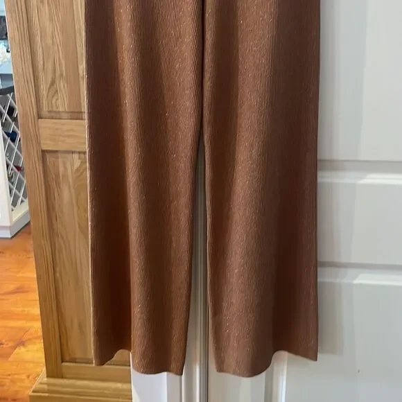 Alc. Quentin pants in toffee/rose gold new no tags luxurious joggers - Picture 10 of 11
